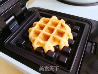 海苔夹心华夫饼的做法步骤：4