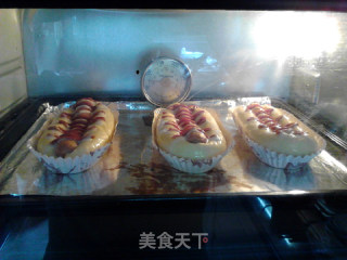 牛肉热狗肠面包船的做法步骤：15