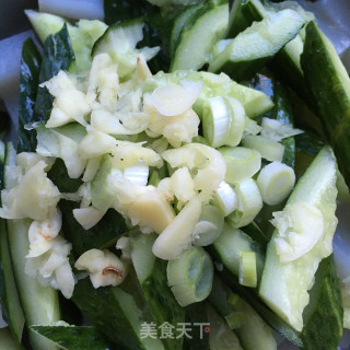 黄瓜拌红薯凉粉的做法步骤：4