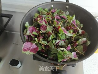 素炒苋菜的做法步骤：4