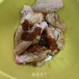 孜然炸翅的做法步骤：2