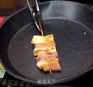 火腿芝士吐司串的做法步骤：3