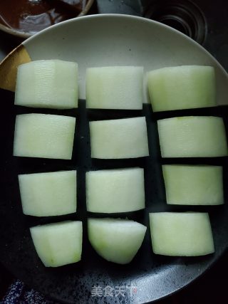 虾皮蒸冬瓜的做法步骤：3