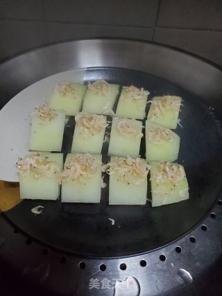 虾皮蒸冬瓜的做法步骤：6