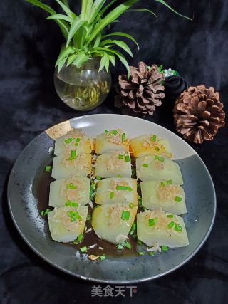 虾皮蒸冬瓜的做法步骤：11