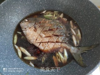红烧金昌鱼的做法步骤：6