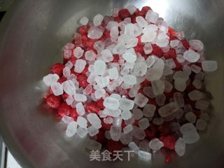 树莓果酱的做法步骤：2