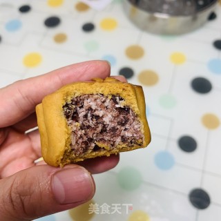 豆沙椰蓉月饼????的做法步骤：6