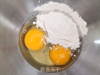 抹茶毛巾卷的做法步骤：1