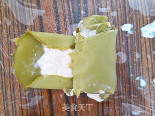 抹茶毛巾卷的做法步骤：8