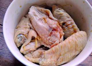 非油炸的薯片鸡翅，快速出炉休闲小零食的做法步骤：1