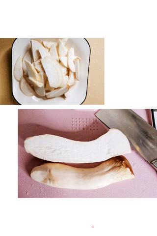 零经验不会翻车的蒜香杏鲍菇的做法步骤：1