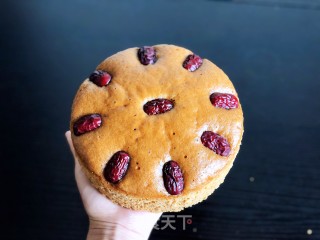 红糖发糕的做法步骤：16