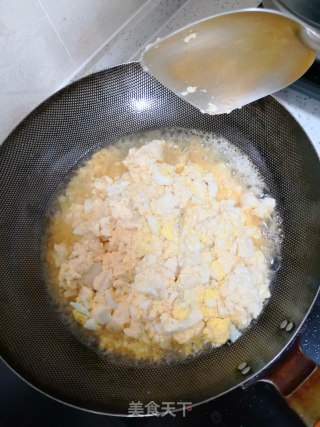 豆腐炒鸡蛋的做法步骤：6