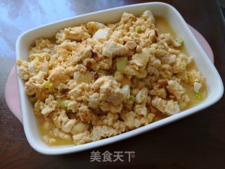 豆腐炒鸡蛋的做法步骤：9