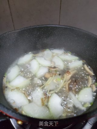 冬瓜香菇素汤的做法步骤：6