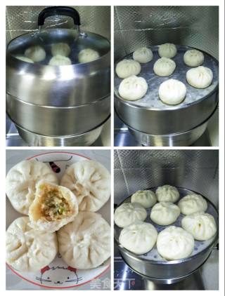 鲜贝鸡蛋黄瓜包的做法步骤：8