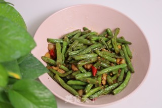 红烧四季豆的做法步骤：11