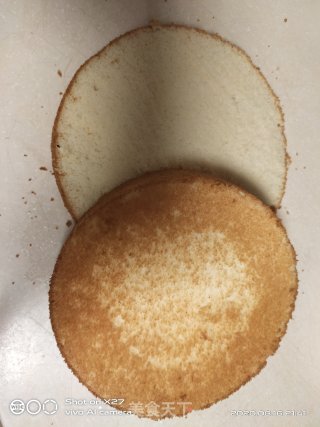 大米戚风慕斯蛋糕的做法步骤：4