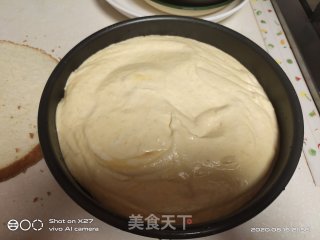 大米戚风慕斯蛋糕的做法步骤：9