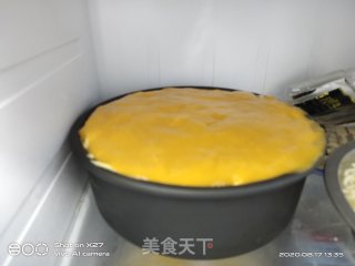大米戚风慕斯蛋糕的做法步骤：10