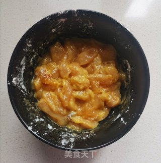 糖醋鸡胸肉的做法步骤：6