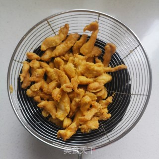 糖醋鸡胸肉的做法步骤：9