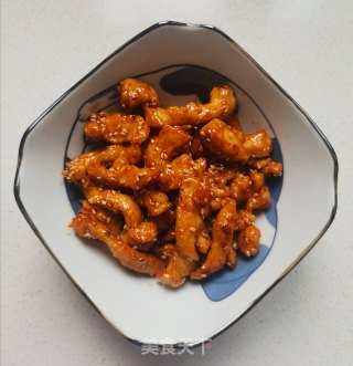 糖醋鸡胸肉的做法步骤：12