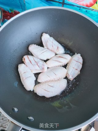 鸡翅烧腐竹的做法步骤：5