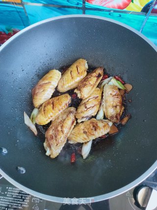 鸡翅烧腐竹的做法步骤：10
