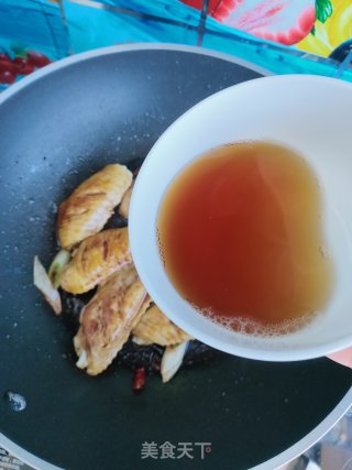 鸡翅烧腐竹的做法步骤：11