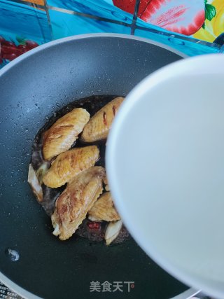 鸡翅烧腐竹的做法步骤：12