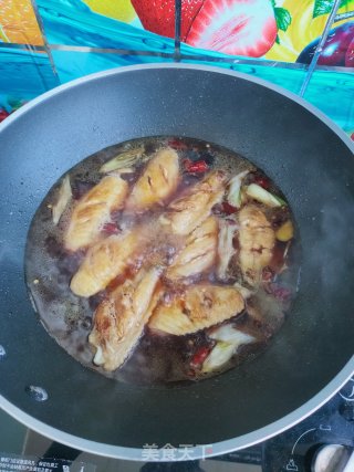鸡翅烧腐竹的做法步骤：14