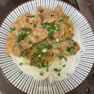 泡菜肥牛米粉的做法步骤：10