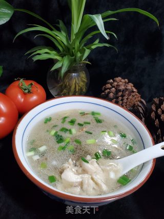 香菇鸡丝汤的做法步骤：9