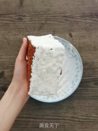 抹茶草莓戚风三文治的做法步骤：14