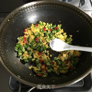 辣椒炒蛋的做法步骤：7