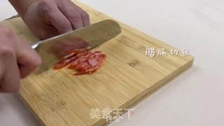 芸豆炒腊肠丨鲜美可口营养美味！！！！的做法步骤：2
