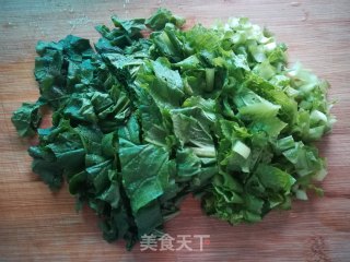小白菜鸡血汤的做法步骤：3