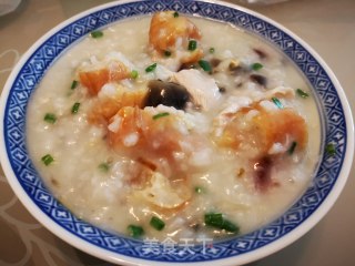皮蛋瘦肉粥的做法步骤：10