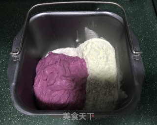 火龙果乳清蝴蝶结面包的做法步骤：6