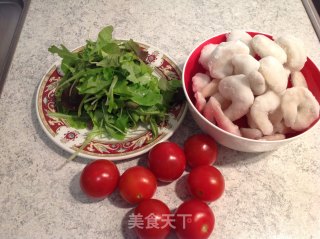 番茄虾滑汤的做法步骤：1
