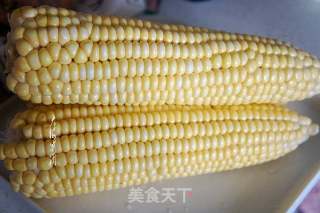 嫩玉米菜团子的做法步骤：1