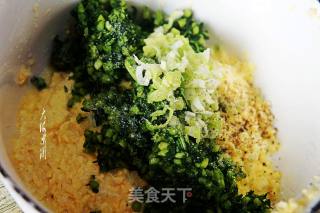 嫩玉米菜团子的做法步骤：6
