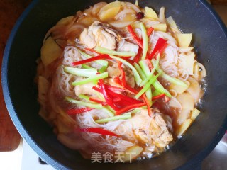 粉丝鸡腿煲的做法步骤：10