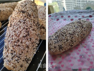 燕麦面包（可制作三明治）的做法步骤：12