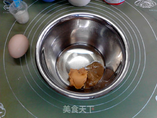 花生酱与华夫：发酵面糊版芝麻花生酱华夫饼的做法步骤：2