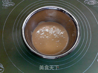 花生酱与华夫：发酵面糊版芝麻花生酱华夫饼的做法步骤：6