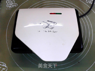 花生酱与华夫：发酵面糊版芝麻花生酱华夫饼的做法步骤：10