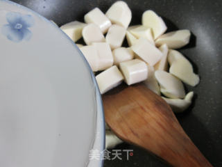 茭白与年糕的做法步骤：6